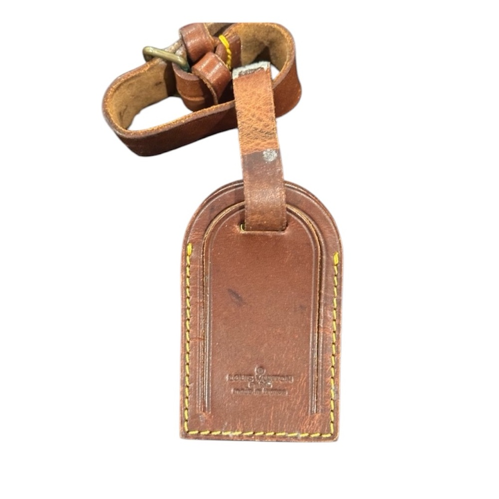 Louis Vuitton Luggage Tag & Poignet Set